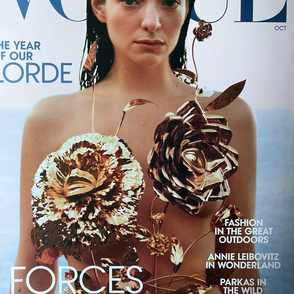Vogue October 2021 Lorde